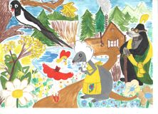 Жбанова Анжелика. Всероссийский конкурс "Иллюстрации к сказкам Андерсена"